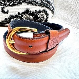 Laura Gayle Top Grain Cowhide on Split  Leather USA Brown XL EUC 3489 P